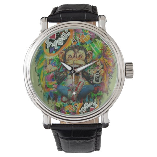 Apen eWatch Horloge (Voorkant)