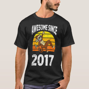apen Geweldige sinds 2018 5e verjaardag 5 jaar oud T-shirt