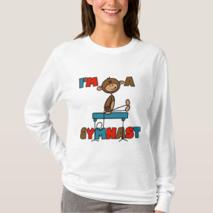 Apen Ik ben een turner T-shirts en cadeaus