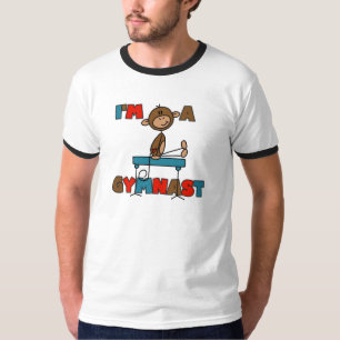 Apen Ik ben een turner T-shirts en cadeaus