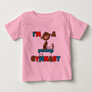 Apen Ik ben een turner T-shirts en cadeaus