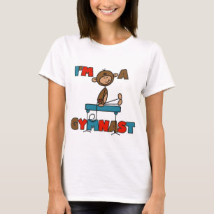 Apen Ik ben een turner T-shirts en cadeaus