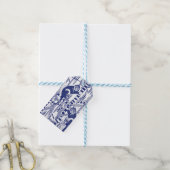 Apen in de Jungle Cadeaulabel (Met Touw)
