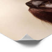 Apen in een boom poster (Hoek)