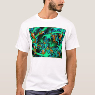 apen in mijn fractal - t-shirt