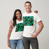 Apen in mijn Fractal - T-shirt (Unisex)
