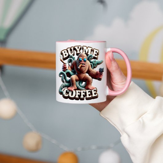 Apen Java Overval Koop mij een koffie Mok