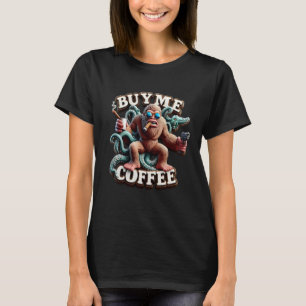 Apen Java Overval Koop mij een koffie T-shirt