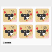 Apen Lentefeest Sticker (Vel)