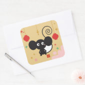Apen Lentefeest Sticker (Envelop)