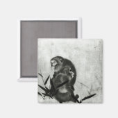 apen magneet (Voorkant / Achterkant)