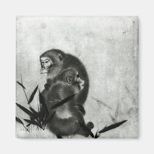 apen magneet (Voorkant)