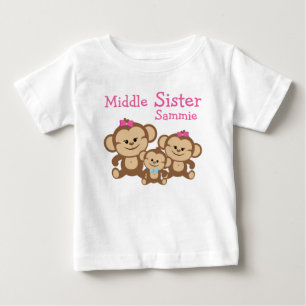 Apen Midden Zuster Tutu Bodysuit
