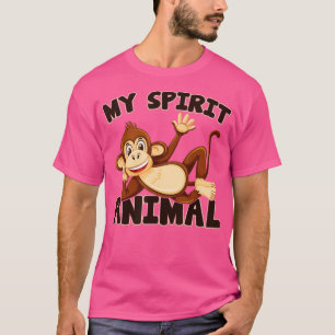 apen Mijn Geest Dierlijke Apenkever Lover Chimp Di T-shirt