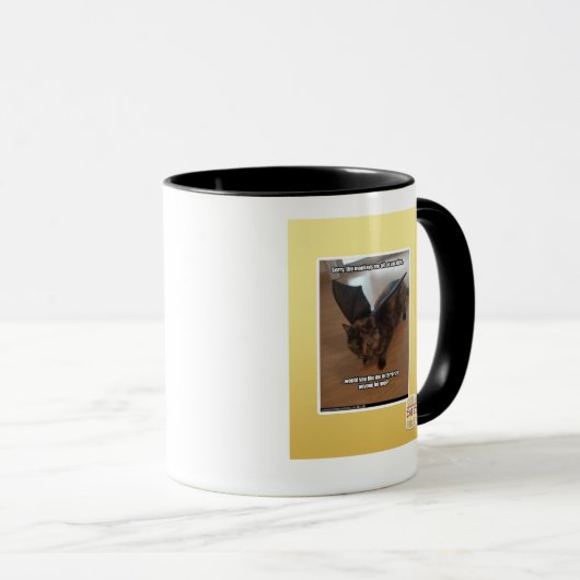 Apen op vakantie mok (Voorkant rechts)