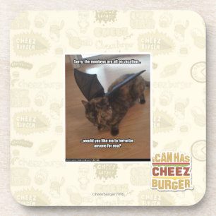 Apen op vakantie onderzetter