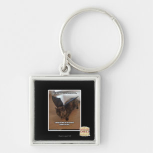 Apen op vakantie sleutelhanger