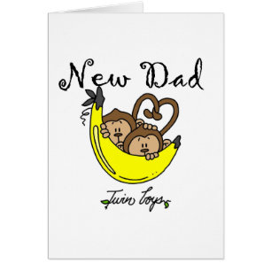 apen Papa van Twin Boys Tshirts en cadeautjes
