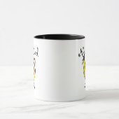 apen Papa van Twin Boys Tshirts en cadeautjes Mok (Midden)