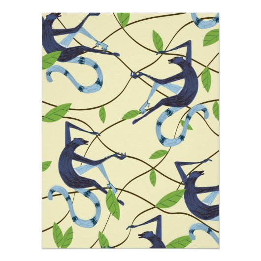  apen perfect poster (Voorkant)