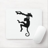 Apen Silhouet Muismat (Met muis)