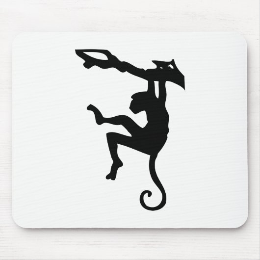 Apen Silhouet Muismat (Voorkant)