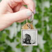 apen sleutelhanger (Hand)