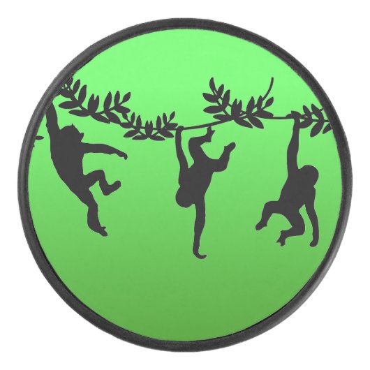 Apen Troep Hockey Puck (Voorkant)