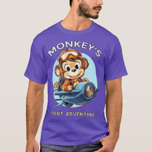 Apen Vlieg Avontuur T-shirt