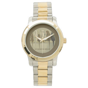 Apen Zakelijke Verjaardag Van Groep Gepersonalisee Horloge
