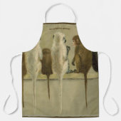 Apen Zakelijke Verjaardag Van Groep Gepersonalisee Schort (Voorkant)