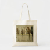 Apen Zakelijke Verjaardag Van Groep Gepersonalisee Tote Bag (Voorkant)