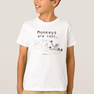 Apen zijn cool. t-shirt