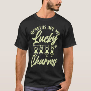 Apen zijn mijn Lucky Charms Animal T-shirt
