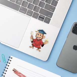 Apenafstuderen Sticker