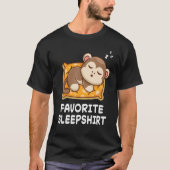 Apenapen Nap Slaapstand Pandyama Pajamas N T-shirt (Voorkant)