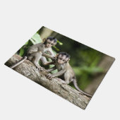 Apenbaby's in Natuur Deurmat (Schuin)
