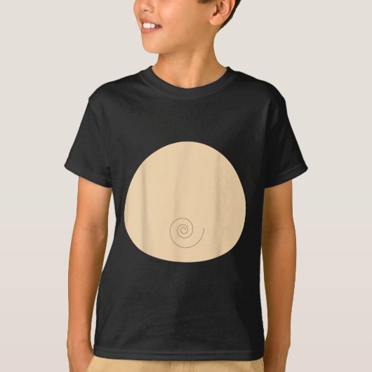 Apenbuik T-shirt Grappig Halloween (Voorkant)