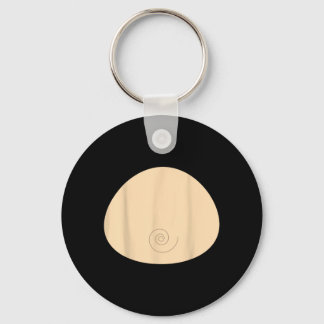 Apenbuik T-shirt Grappige Halloween Sleutelhanger