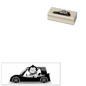Apenchauffeur Rubberstempel (Gestempeld)