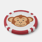 Apengezicht Poker Chips (Enkel)