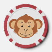 Apengezicht Poker Chips (Achterkant)