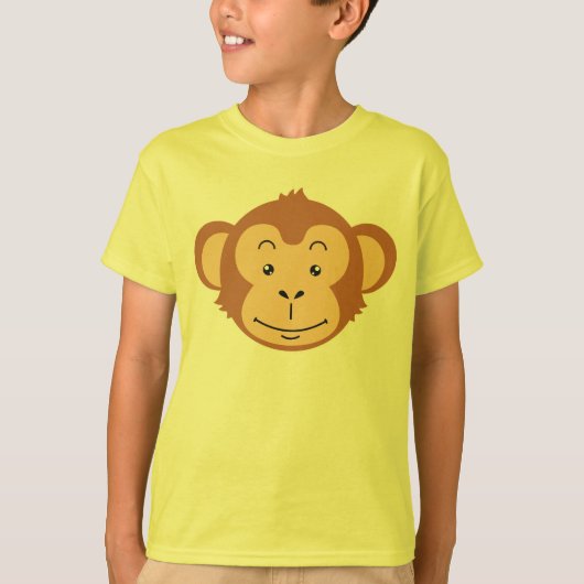 Apengezicht T-shirt (Voorkant)