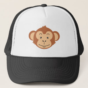 Apengezicht Trucker Pet
