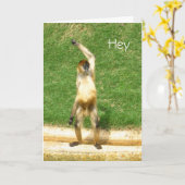 Apengroet Kaart (Gele Bloem)