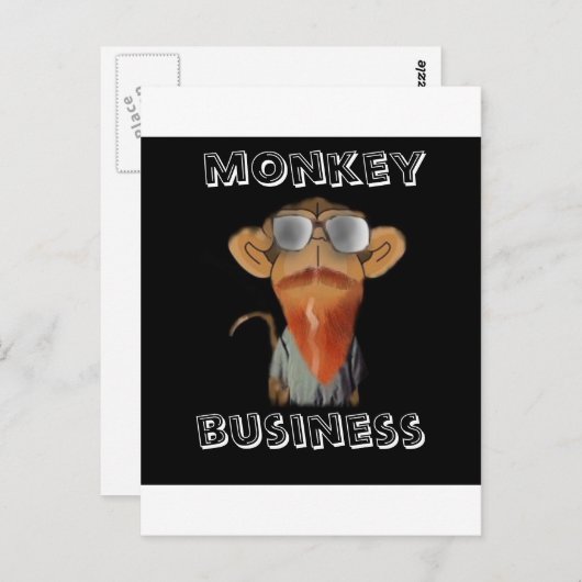 apenhandel briefkaart (Voorkant / Achterkant)