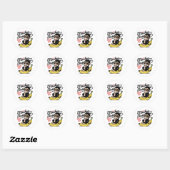 Apenhandel, Wild Fun Ronde Sticker (Vel)