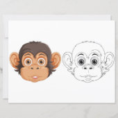 Apenhoofdkleurplaat (Voorkant)