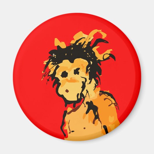 apeninkt magneet (Voorkant)