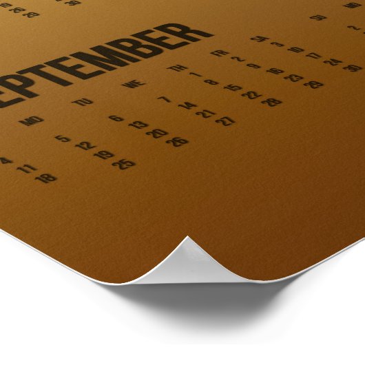 Apenjaar 2016 kalenderposter poster (Hoek)